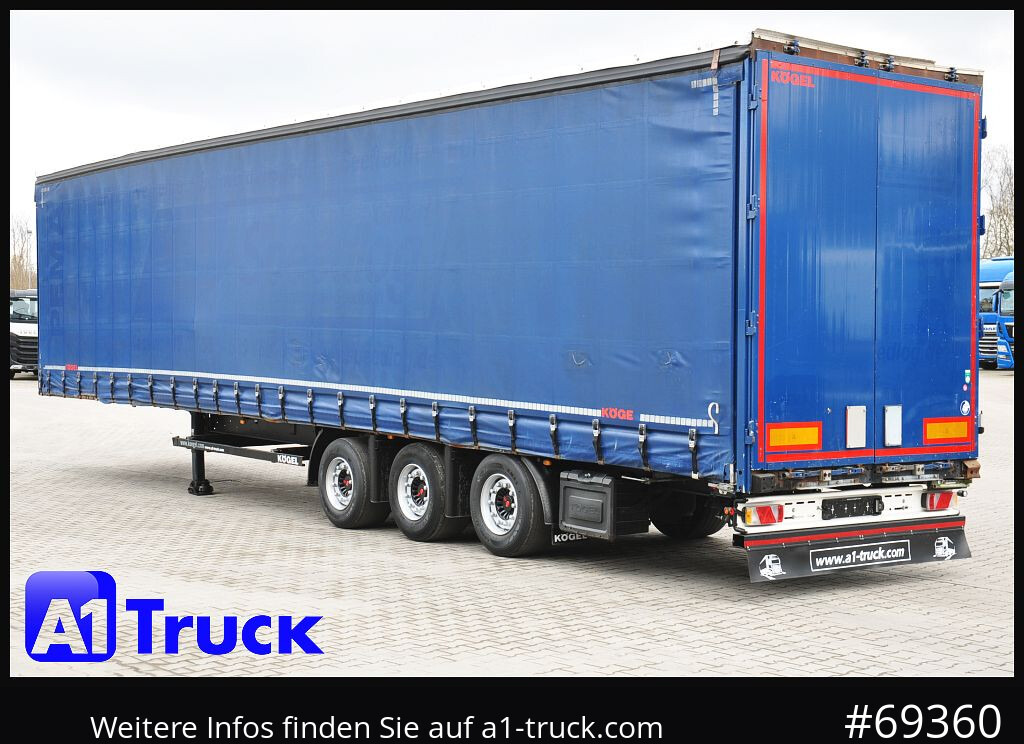 Curtainsider semi-trailer KOEGEL S24-1 Mega, SAF, Code XL: picture 10