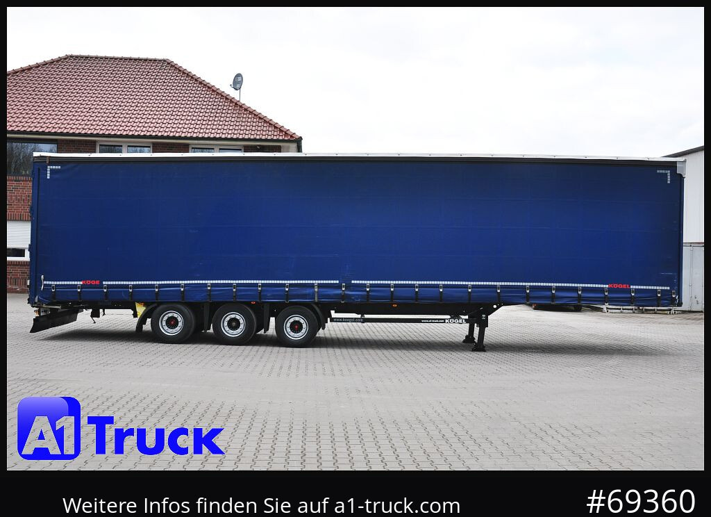 Curtainsider semi-trailer KOEGEL S24-1 Mega, SAF, Code XL: picture 6