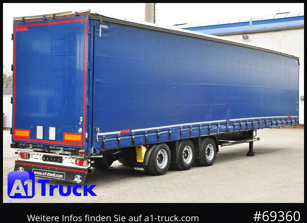 Curtainsider semi-trailer KOEGEL S24-1 Mega, SAF, Code XL: picture 8