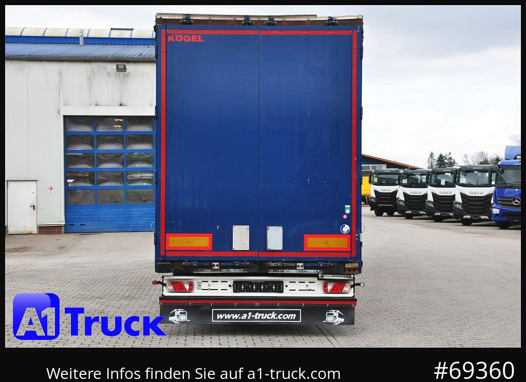Curtainsider semi-trailer KOEGEL S24-1 Mega, SAF, Code XL: picture 9