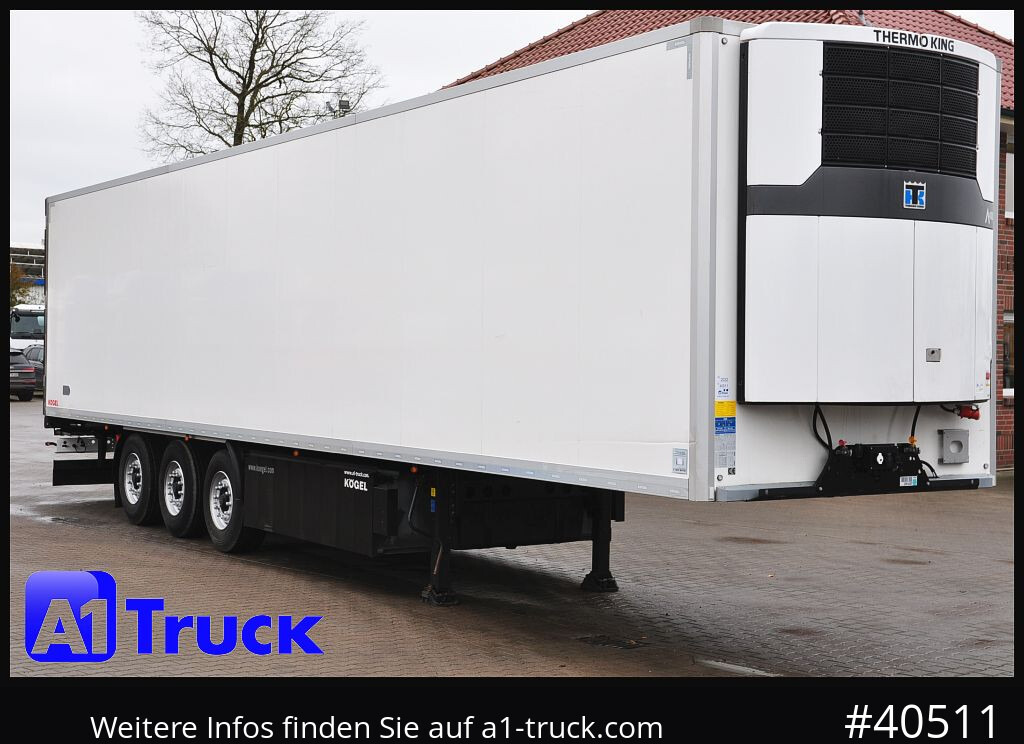 KOEGEL SVA 24, ThermoKing A400, Doppelstock, Blumenbreite - Refrigerator semi-trailer: picture 1 KOEGEL SVA 24, ThermoKing A400, Doppelstock, Blumenbreite - Refrigerator semi-trailer: picture 1