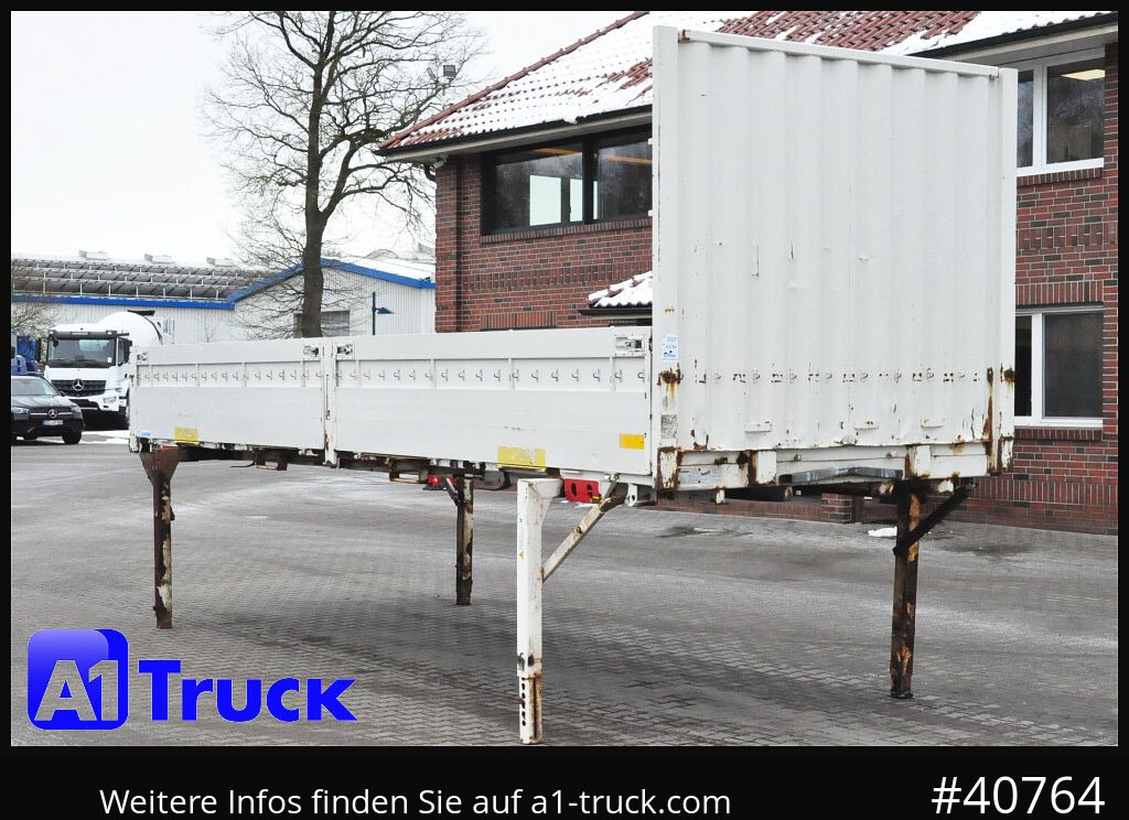 KRONE 7.45, BDF Wechselbrücke, Bordwand, Plattform, Pritsche - Flatbed body: picture 5 KRONE 7.45, BDF Wechselbrücke, Bordwand, Plattform, Pritsche - Flatbed body: picture 5