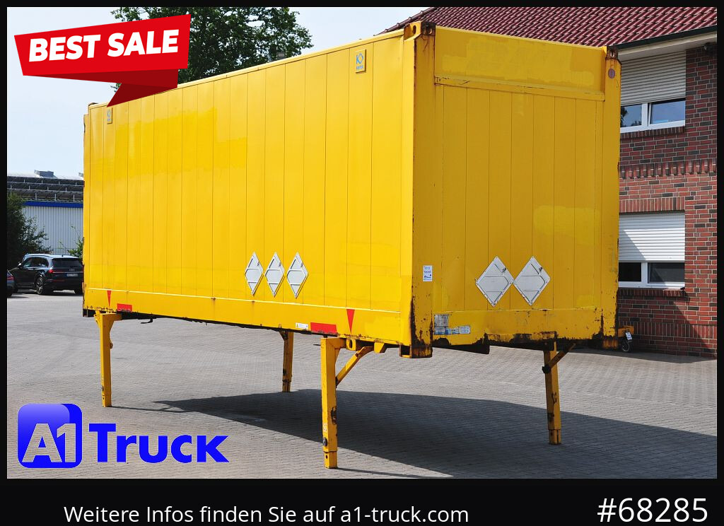 KRONE BDF, 7,82 Container, 2800mm innen, Doppelstock. - Swap body - box: picture 1 KRONE BDF, 7,82 Container, 2800mm innen, Doppelstock. - Swap body - box: picture 1