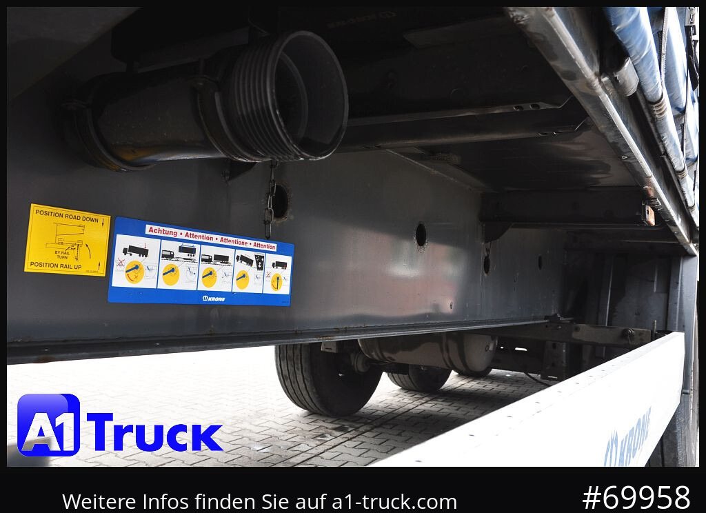 KRONE SD Tautliner, Code XL, BPW, Coil, 1 Vorbesitzer - Curtainsider semi-trailer: picture 3 KRONE SD Tautliner, Code XL, BPW, Coil, 1 Vorbesitzer - Curtainsider semi-trailer: picture 3