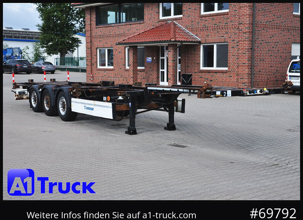 KRONE SDC, Containerchassis, 2x20/30/40 - Container transporter/ Swap body semi-trailer: picture 1 KRONE SDC, Containerchassis, 2x20/30/40 - Container transporter/ Swap body semi-trailer: picture 1