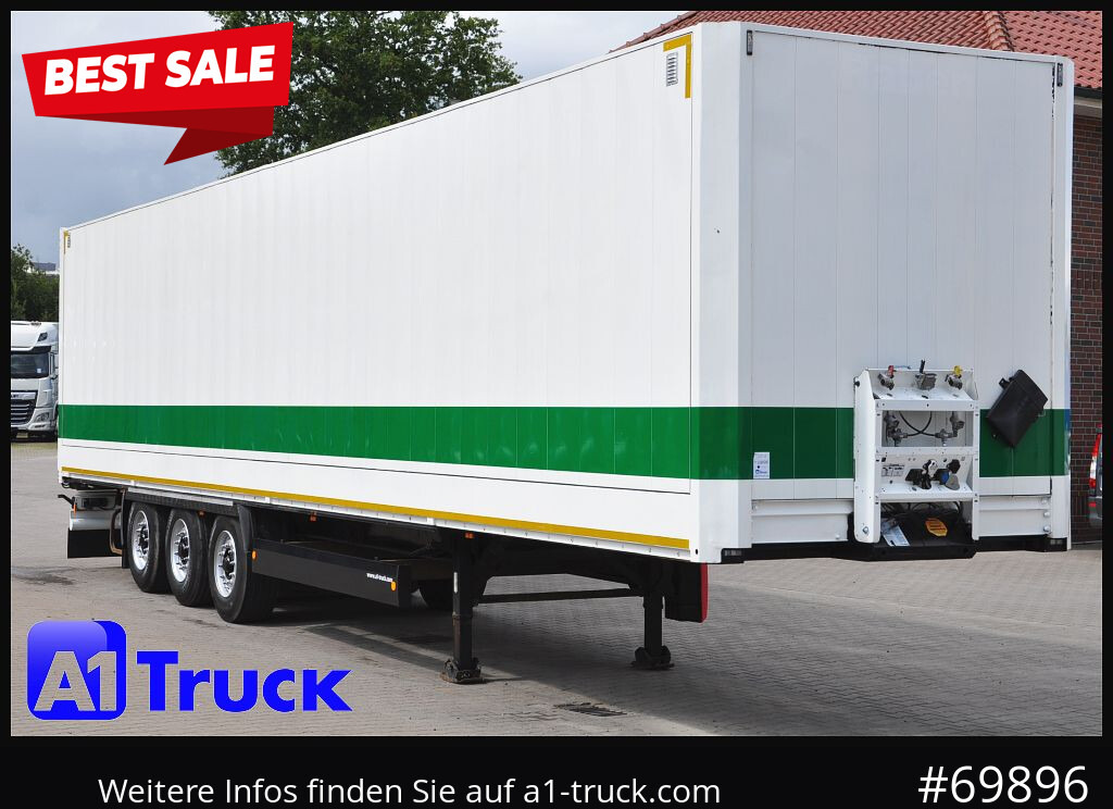KRONE SDK 27, Koffer, 1 Vorbesitzer, Doppelstock, TÜV 11-2025 - Closed box semi-trailer: picture 1 KRONE SDK 27, Koffer, 1 Vorbesitzer, Doppelstock, TÜV 11-2025 - Closed box semi-trailer: picture 1