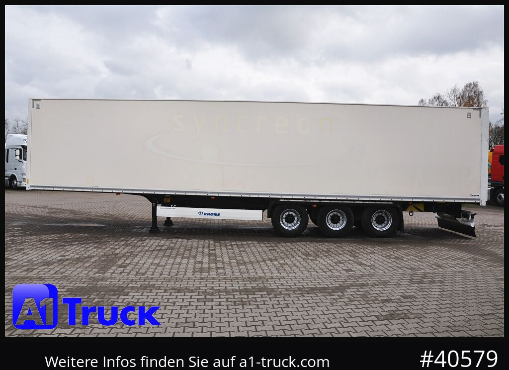 Closed box semi-trailer KRONE SDK 27, Koffer, 1 Vorbesitzer, Plywood,: picture 13 Closed box semi-trailer KRONE SDK 27, Koffer, 1 Vorbesitzer, Plywood,: picture 13