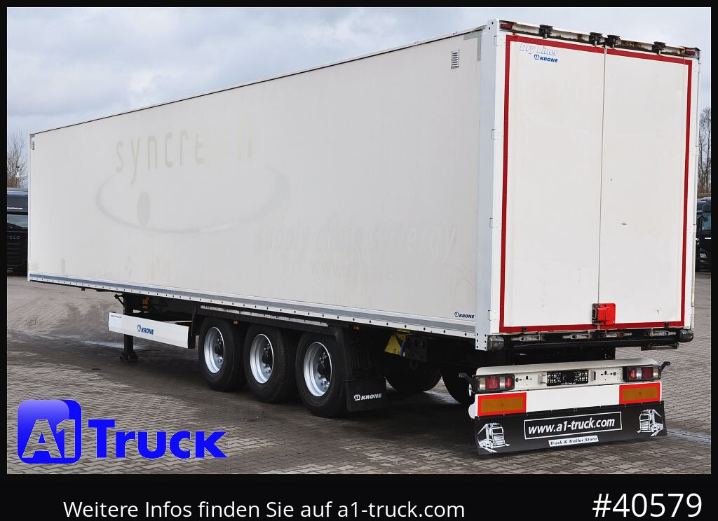 Closed box semi-trailer KRONE SDK 27, Koffer, 1 Vorbesitzer, Plywood,: picture 12 Closed box semi-trailer KRONE SDK 27, Koffer, 1 Vorbesitzer, Plywood,: picture 12