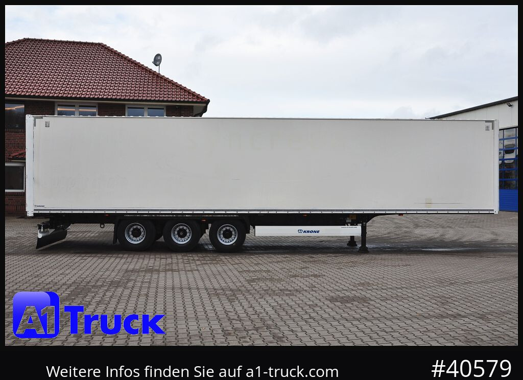Closed box semi-trailer KRONE SDK 27, Koffer, 1 Vorbesitzer, Plywood,: picture 9 Closed box semi-trailer KRONE SDK 27, Koffer, 1 Vorbesitzer, Plywood,: picture 9