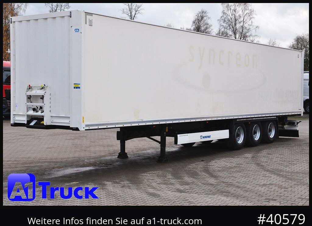 Closed box semi-trailer KRONE SDK 27, Koffer, 1 Vorbesitzer, Plywood,: picture 14 Closed box semi-trailer KRONE SDK 27, Koffer, 1 Vorbesitzer, Plywood,: picture 14