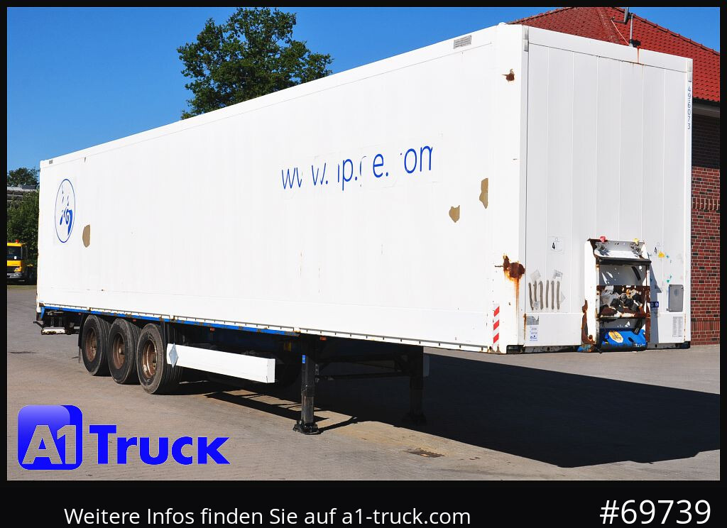 KRONE SDK 27, Koffer, Textil, 1 Vorbesitzer - Closed box semi-trailer: picture 1 KRONE SDK 27, Koffer, Textil, 1 Vorbesitzer - Closed box semi-trailer: picture 1