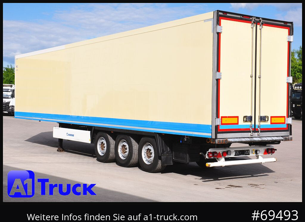 Refrigerator semi-trailer KRONE SDR 27 Carrier 1950 Mt., Lift, Multitemp.: picture 12