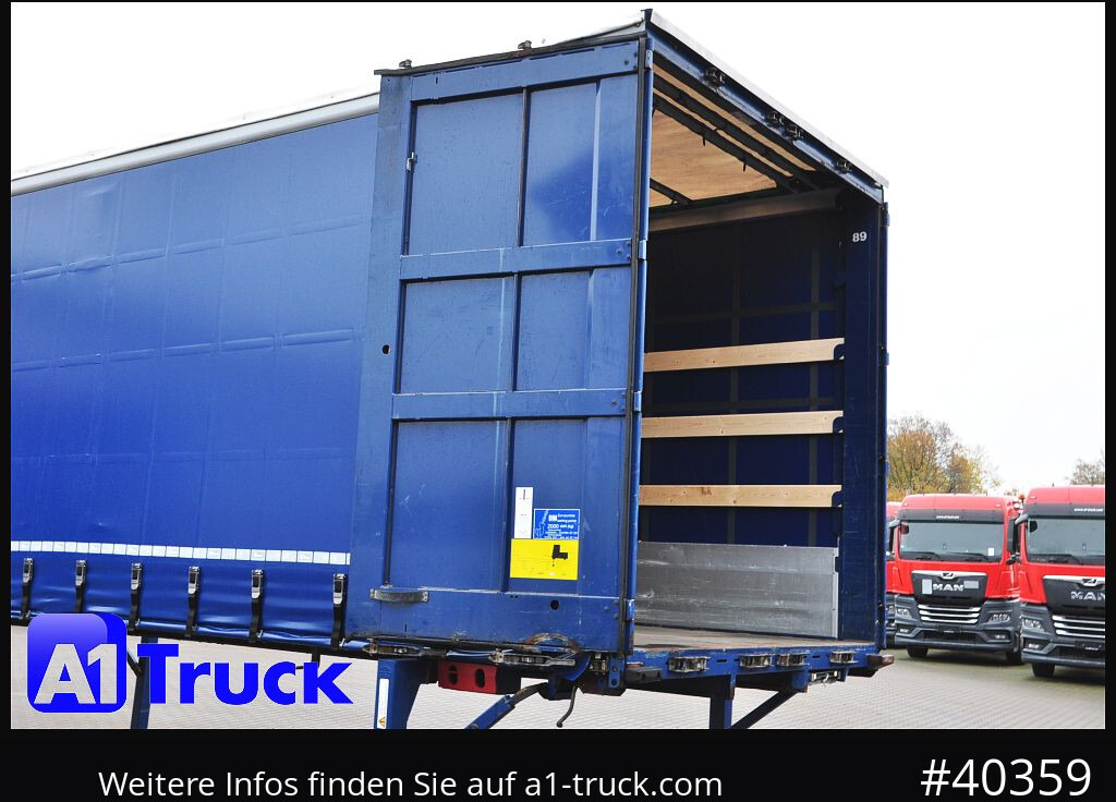 KRONE Wechselbrücke 7,45, Code XL, Bordwand, neue Plane - Curtainside swap body: picture 3 KRONE Wechselbrücke 7,45, Code XL, Bordwand, neue Plane - Curtainside swap body: picture 3