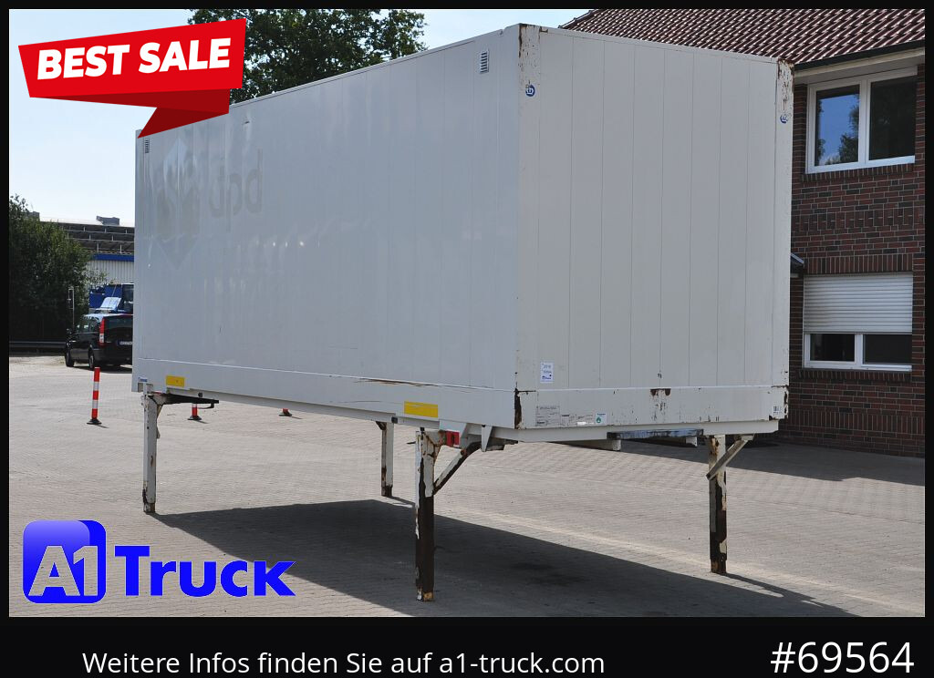 KRONE Wechselbrücke BDF 7,45 Koffer, Textil 2750mm innen, 20 x vorhanden - Swap body - box: picture 1 KRONE Wechselbrücke BDF 7,45 Koffer, Textil 2750mm innen, 20 x vorhanden - Swap body - box: picture 1