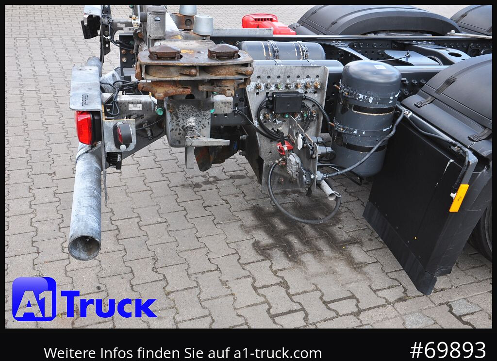 Container transporter/ Swap body truck MERCEDES-BENZ 2545, Multi BDF, Wechsler, 7.45-7.82, MIDI, LIftachse: picture 13