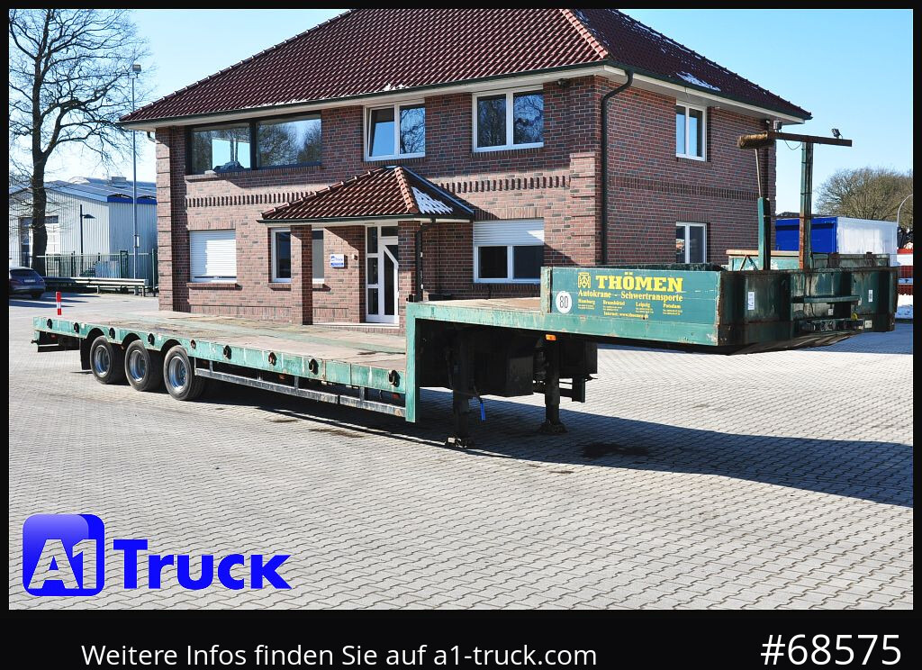 NOOTEBOOM ES-GE 3 Achs Tele, SAF - Low loader semi-trailer: picture 1 NOOTEBOOM ES-GE 3 Achs Tele, SAF - Low loader semi-trailer: picture 1