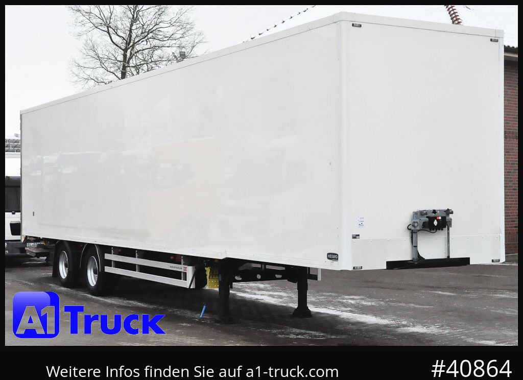 PACTON Möbelkoffer, Lenkachse, Liftachse, LBW, HEIWO - Closed box semi-trailer: picture 1 PACTON Möbelkoffer, Lenkachse, Liftachse, LBW, HEIWO - Closed box semi-trailer: picture 1