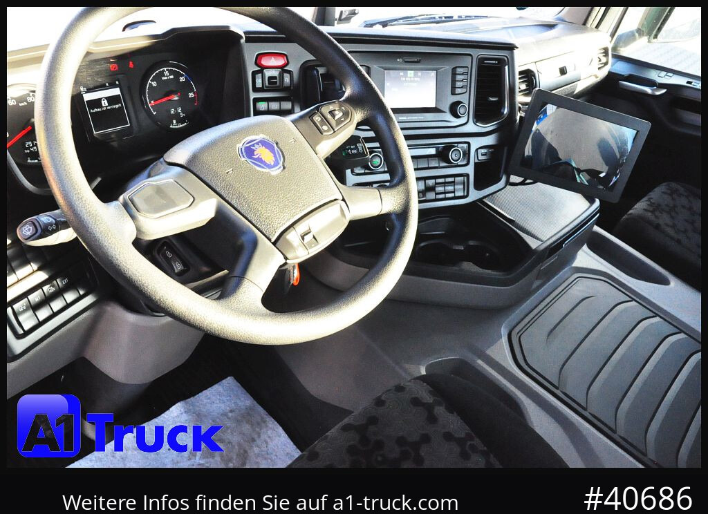 SCANIA G410 Meiller AK 16 Funk Lenkachse - Skip loader truck: picture 5 SCANIA G410 Meiller AK 16 Funk Lenkachse - Skip loader truck: picture 5