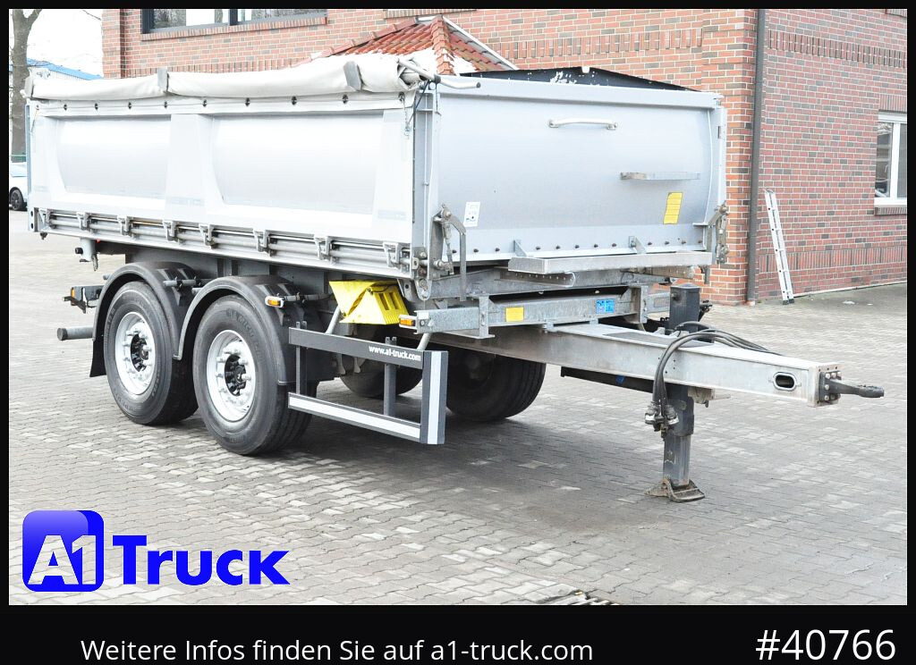 SCHMITZ 3 Seitenkipper-Tandem, ZKI 18 - 4.9 verzinkt - Tipper trailer: picture 1 SCHMITZ 3 Seitenkipper-Tandem, ZKI 18 - 4.9 verzinkt - Tipper trailer: picture 1