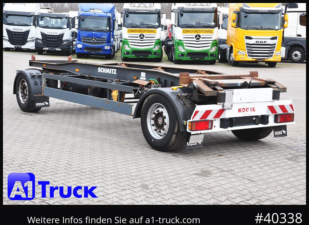 Roll-off/ Skip trailer SCHMITZ ACF 18 Luft SAF TüV 07-2026,: picture 11 Roll-off/ Skip trailer SCHMITZ ACF 18 Luft SAF TüV 07-2026,: picture 11