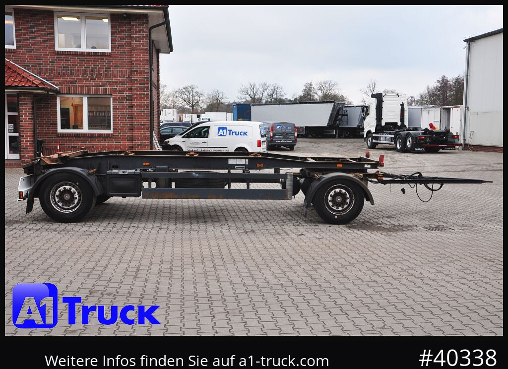 Roll-off/ Skip trailer SCHMITZ ACF 18 Luft SAF TüV 07-2026,: picture 8 Roll-off/ Skip trailer SCHMITZ ACF 18 Luft SAF TüV 07-2026,: picture 8