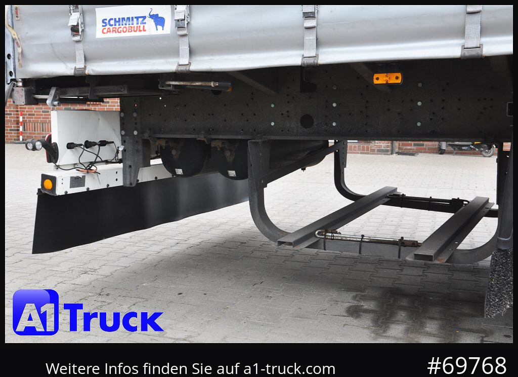 SCHMITZ SD Tautliner, Coil, Code XL,verzinkt, Liftachse, 1 Vorbesitzer - Curtainsider semi-trailer: picture 3 SCHMITZ SD Tautliner, Coil, Code XL,verzinkt, Liftachse, 1 Vorbesitzer - Curtainsider semi-trailer: picture 3