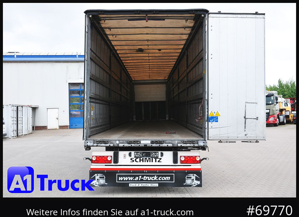 SCHMITZ SD Tautliner, Coil, Code XL,verzinkt, Liftachse, Steckrungen - Curtainsider semi-trailer: picture 4 SCHMITZ SD Tautliner, Coil, Code XL,verzinkt, Liftachse, Steckrungen - Curtainsider semi-trailer: picture 4