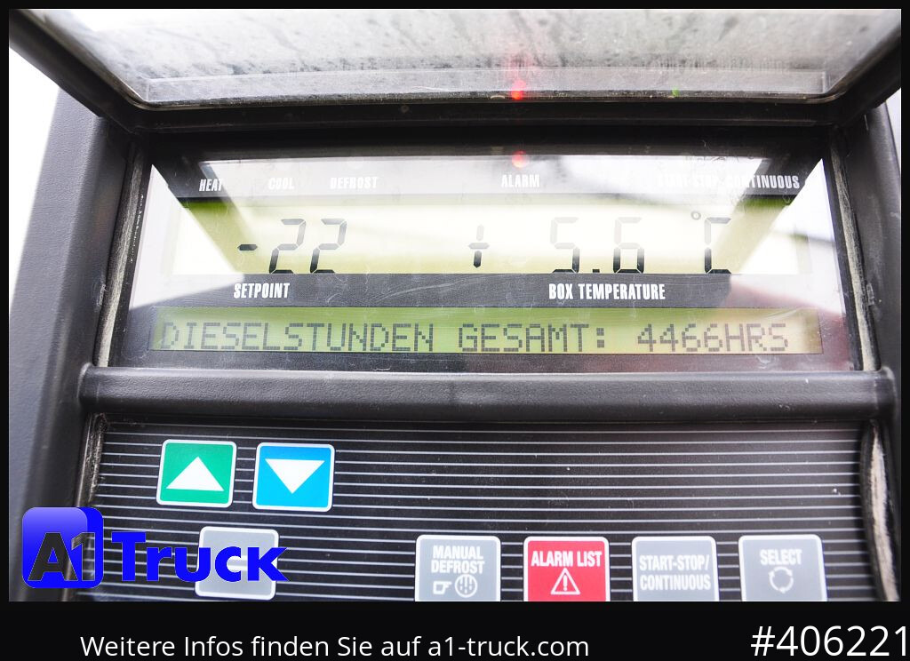 SCHMITZ SKO FP45, Blumenbreite, Carrier 1950. - Refrigerator semi-trailer: picture 2 SCHMITZ SKO FP45, Blumenbreite, Carrier 1950. - Refrigerator semi-trailer: picture 2