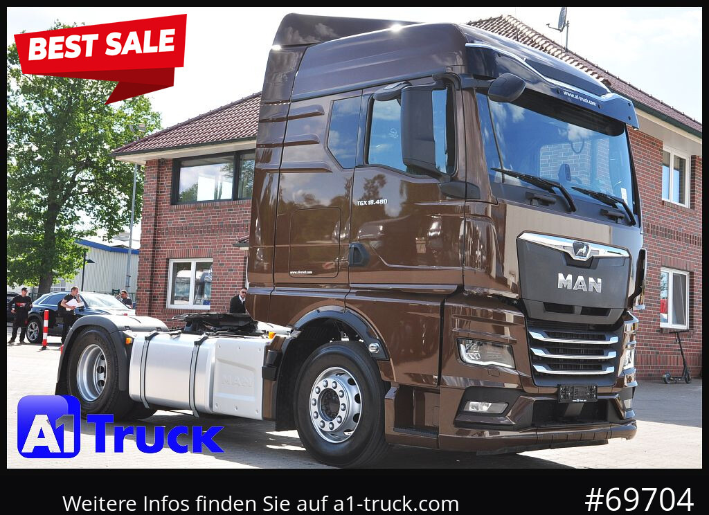 MAN TGX 18,480 BLS Intarder Standklima, Soundsysem - Tractor unit: picture 1 MAN TGX 18,480 BLS Intarder Standklima, Soundsysem - Tractor unit: picture 1