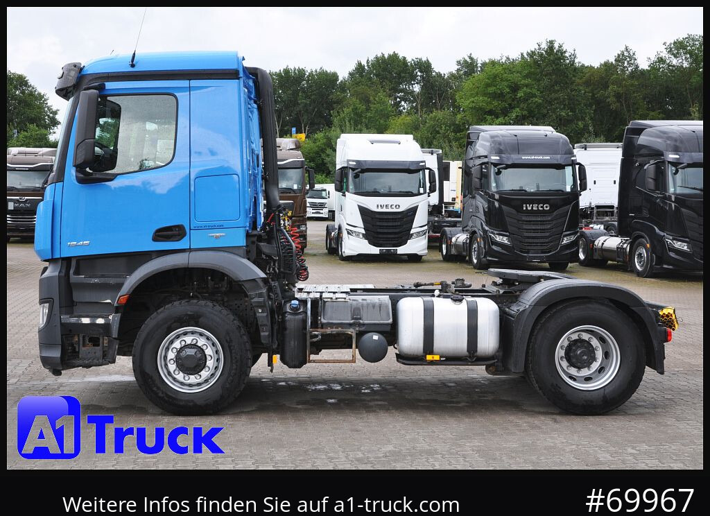 Tractor unit MERCEDES-BENZ 1845 Arocs, 4x4H, Allrad Hydraulik, Hydrodrive,: picture 12