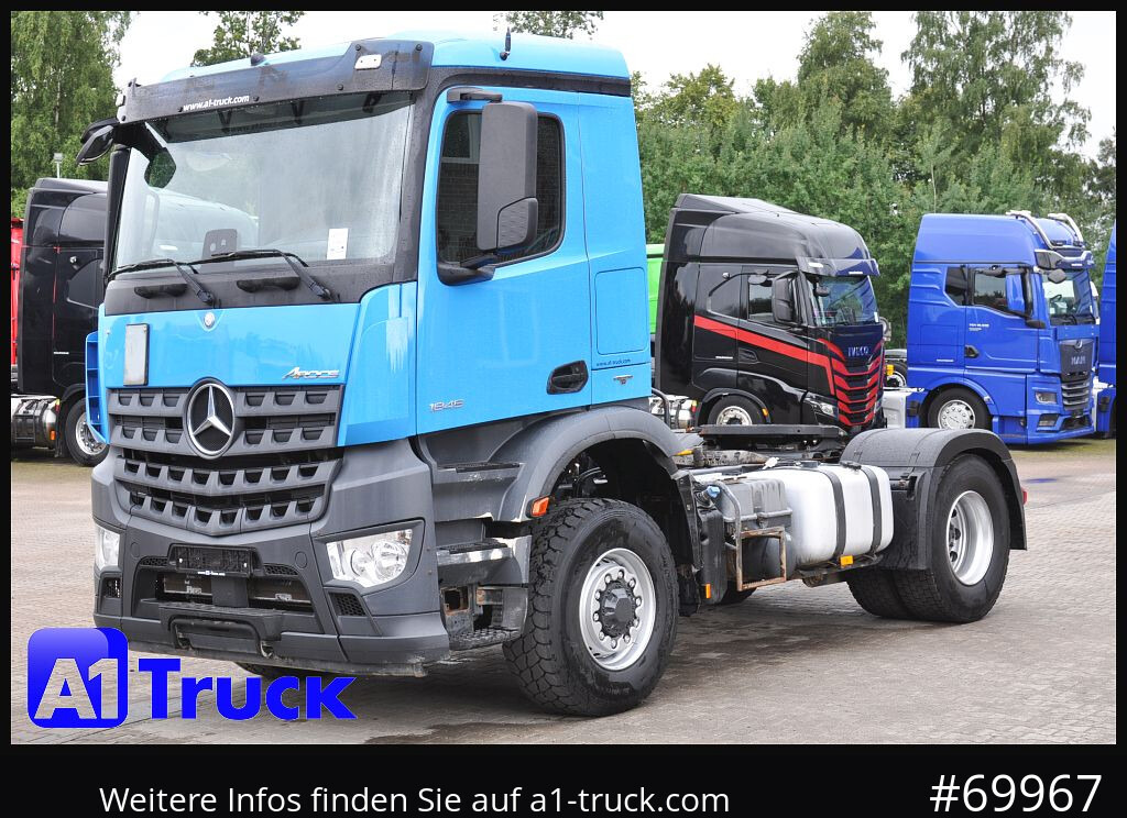 Tractor unit MERCEDES-BENZ 1845 Arocs, 4x4H, Allrad Hydraulik, Hydrodrive,: picture 13
