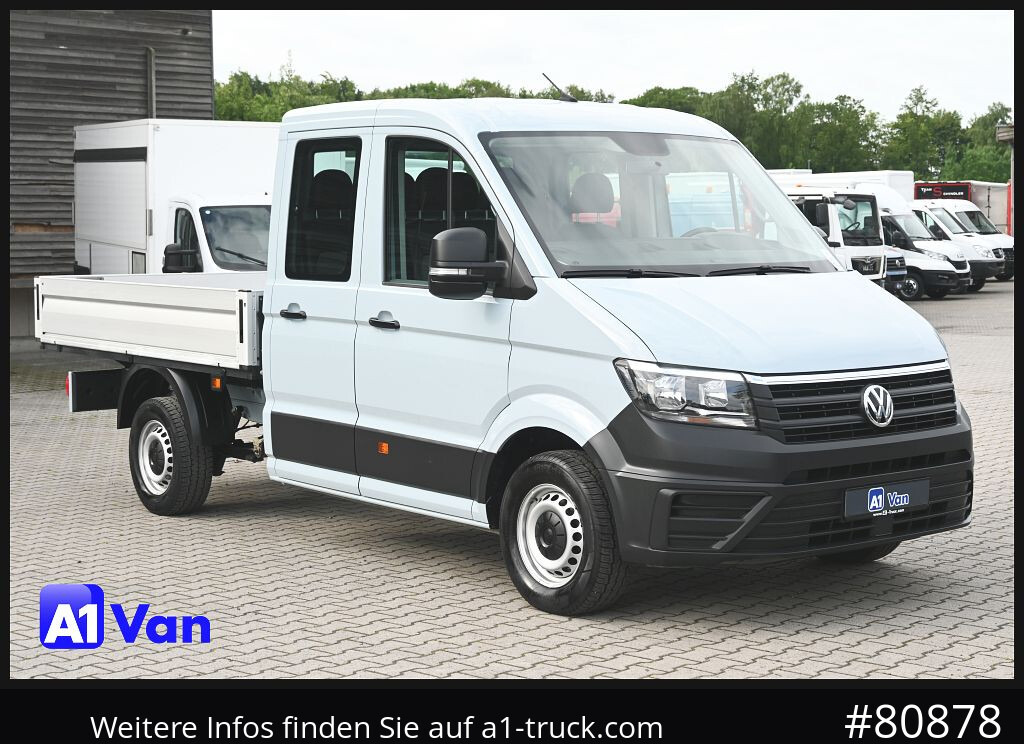 VOLKSWAGEN Crafter 35 Pritsche Doka, AHK, 7-Sitzer - Open body delivery van, Combi van: picture 1 VOLKSWAGEN Crafter 35 Pritsche Doka, AHK, 7-Sitzer - Open body delivery van, Combi van: picture 1