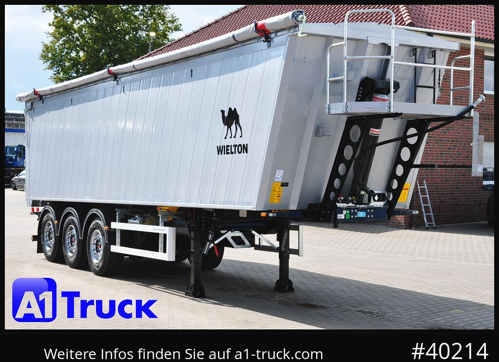 WIELTON Wielton 51m³ Neu+Sofort Miete - Tipper semi-trailer: picture 1 WIELTON Wielton 51m³ Neu+Sofort Miete - Tipper semi-trailer: picture 1