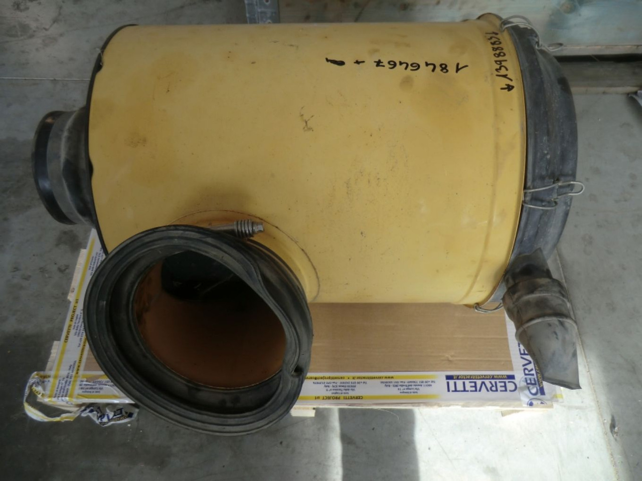 Caterpillar 735 Contenitore del filtro dell aria completo - Air filter for Construction machinery: picture 3 Caterpillar 735 Contenitore del filtro dell aria completo - Air filter for Construction machinery: picture 3