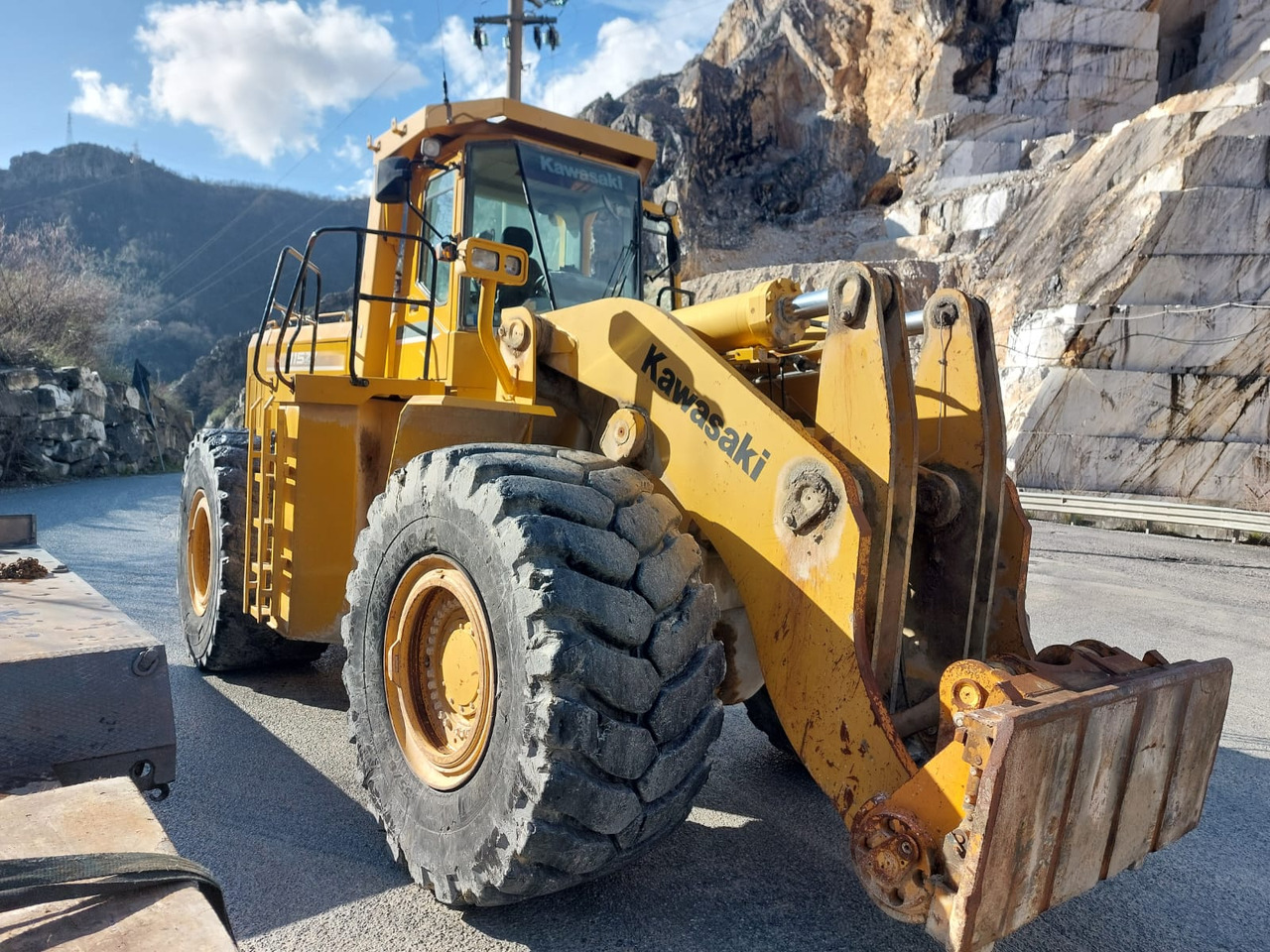 KAWASAKI 115ZV-2 - Wheel loader: picture 5 KAWASAKI 115ZV-2 - Wheel loader: picture 5