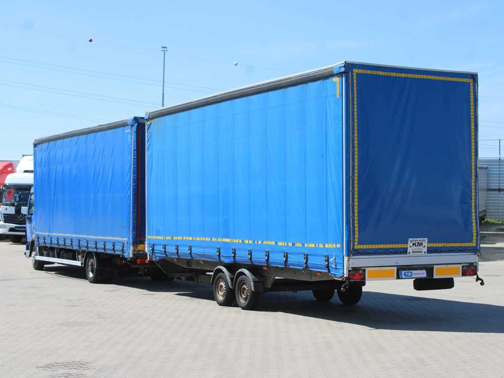 DAF FA LF 45, EURO 5, PNEU 80% + TRAILER AGADOS - Curtain side truck: picture 4 DAF FA LF 45, EURO 5, PNEU 80% + TRAILER AGADOS - Curtain side truck: picture 4