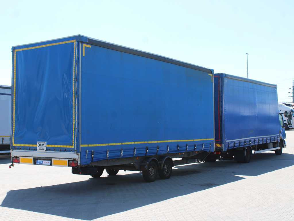 DAF FA LF 45, EURO 5, TYRES 80% + AGADOS TRAILER - Curtain side truck: picture 4 DAF FA LF 45, EURO 5, TYRES 80% + AGADOS TRAILER - Curtain side truck: picture 4