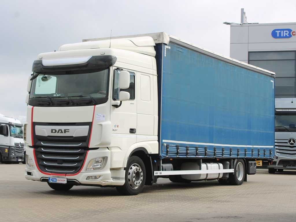 DAF XF 450, EURO 6, INDEPENDENT AIR CONDITIONING, AIR SUSPENSION - Curtain side truck: picture 1 DAF XF 450, EURO 6, INDEPENDENT AIR CONDITIONING, AIR SUSPENSION - Curtain side truck: picture 1