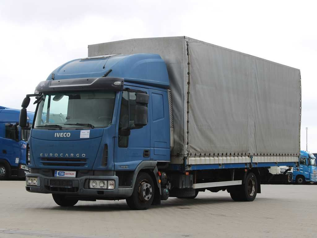 Iveco EUROCARGO 75E18, EURO 4 , PNEU 80% - Curtain side truck: picture 1 Iveco EUROCARGO 75E18, EURO 4 , PNEU 80% - Curtain side truck: picture 1