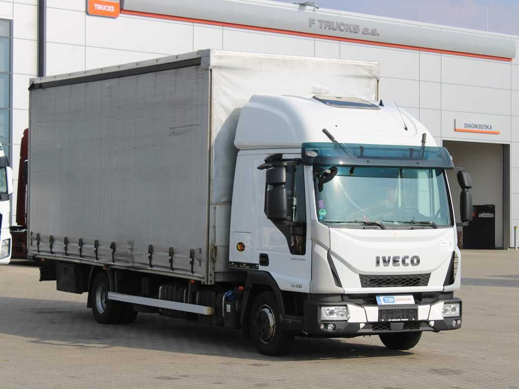 Iveco EUROCARGO 75E210, EURO 6, PNEU 80% - Curtain side truck: picture 2 Iveco EUROCARGO 75E210, EURO 6, PNEU 80% - Curtain side truck: picture 2