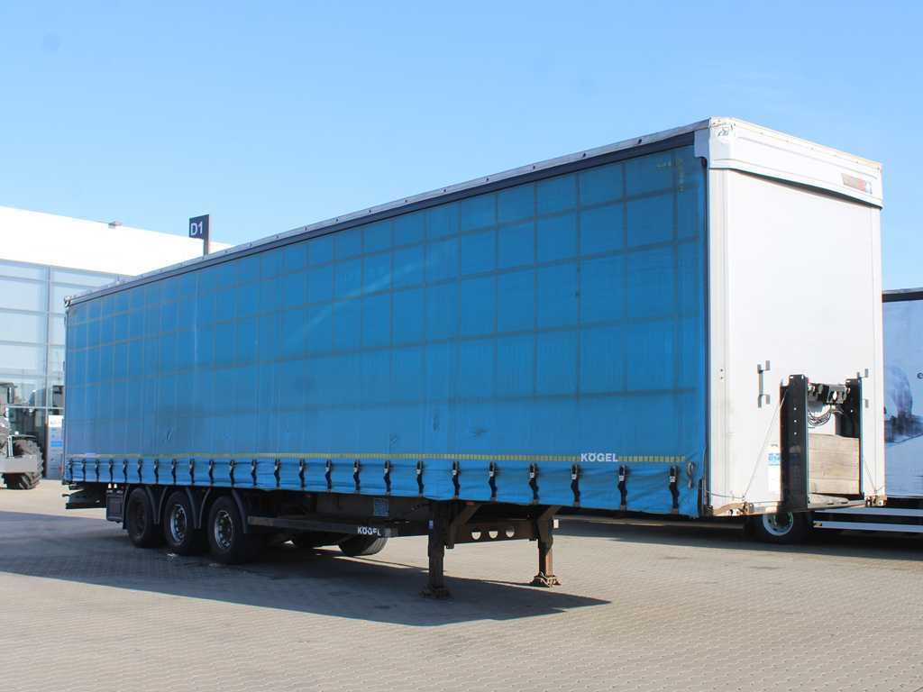 Kögel S 24, LOWDECK, LIFTING AXLE, LIFTING ROOF, MULTILOCK - Curtainsider semi-trailer: picture 3 Kögel S 24, LOWDECK, LIFTING AXLE, LIFTING ROOF, MULTILOCK - Curtainsider semi-trailer: picture 3