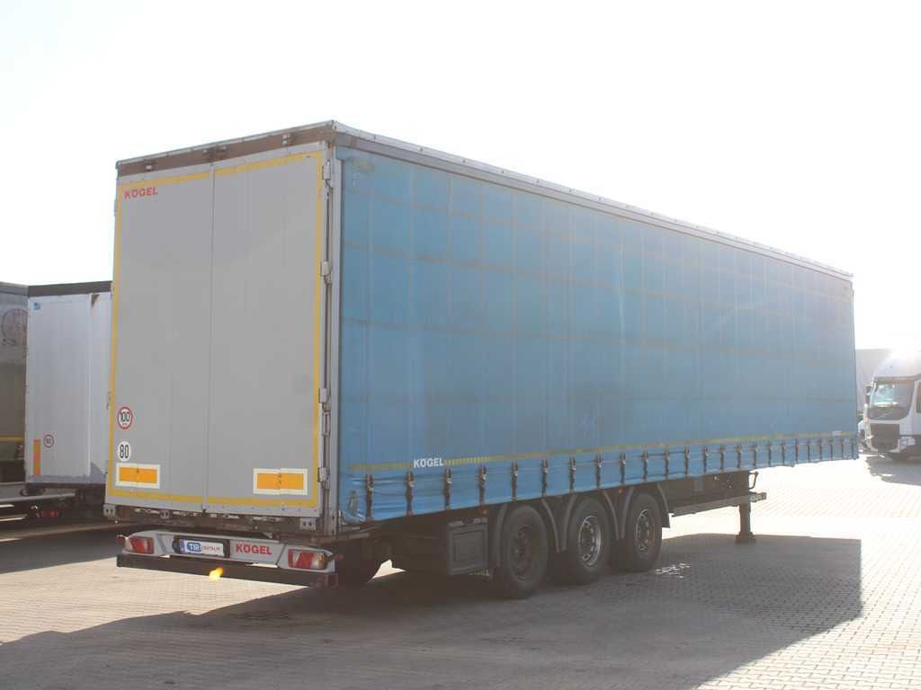 Kögel S 24, LOWDECK, LIFTING AXLE, LIFTING ROOF, MULTILOCK - Curtainsider semi-trailer: picture 4 Kögel S 24, LOWDECK, LIFTING AXLE, LIFTING ROOF, MULTILOCK - Curtainsider semi-trailer: picture 4