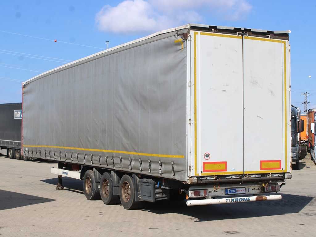 Krone SD, LIFTING AXLE, LOWDECK, LIFTING ROOF, MULTILOCK, SAF - Curtainsider semi-trailer: picture 5 Krone SD, LIFTING AXLE, LOWDECK, LIFTING ROOF, MULTILOCK, SAF - Curtainsider semi-trailer: picture 5
