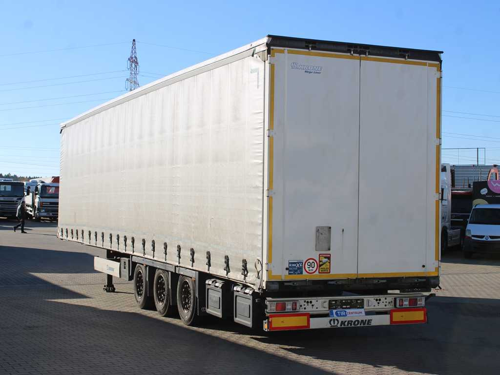 Krone SD, LOWDECK, LIFTING AXLE, MULTILOCK, LIFTING ROOF - Curtainsider semi-trailer: picture 5 Krone SD, LOWDECK, LIFTING AXLE, MULTILOCK, LIFTING ROOF - Curtainsider semi-trailer: picture 5