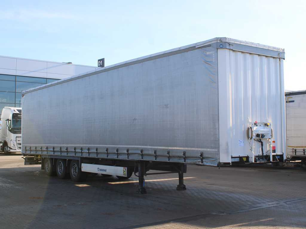 Krone SD, LOWDECK, LIFTING AXLE, MULTILOCK, LIFTING ROOF - Curtainsider semi-trailer: picture 3 Krone SD, LOWDECK, LIFTING AXLE, MULTILOCK, LIFTING ROOF - Curtainsider semi-trailer: picture 3