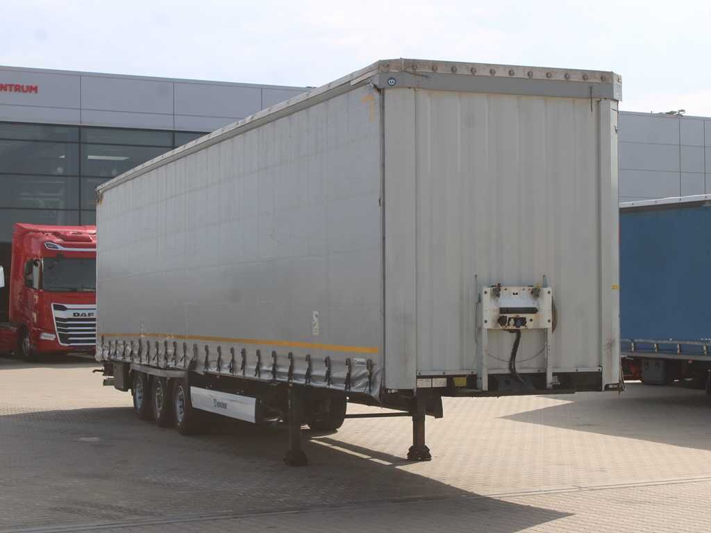 Krone SD, LOWDECK, LIFTING AXLE, MULTILOCK, SAF, LIFTING ROOF - Curtainsider semi-trailer: picture 3 Krone SD, LOWDECK, LIFTING AXLE, MULTILOCK, SAF, LIFTING ROOF - Curtainsider semi-trailer: picture 3