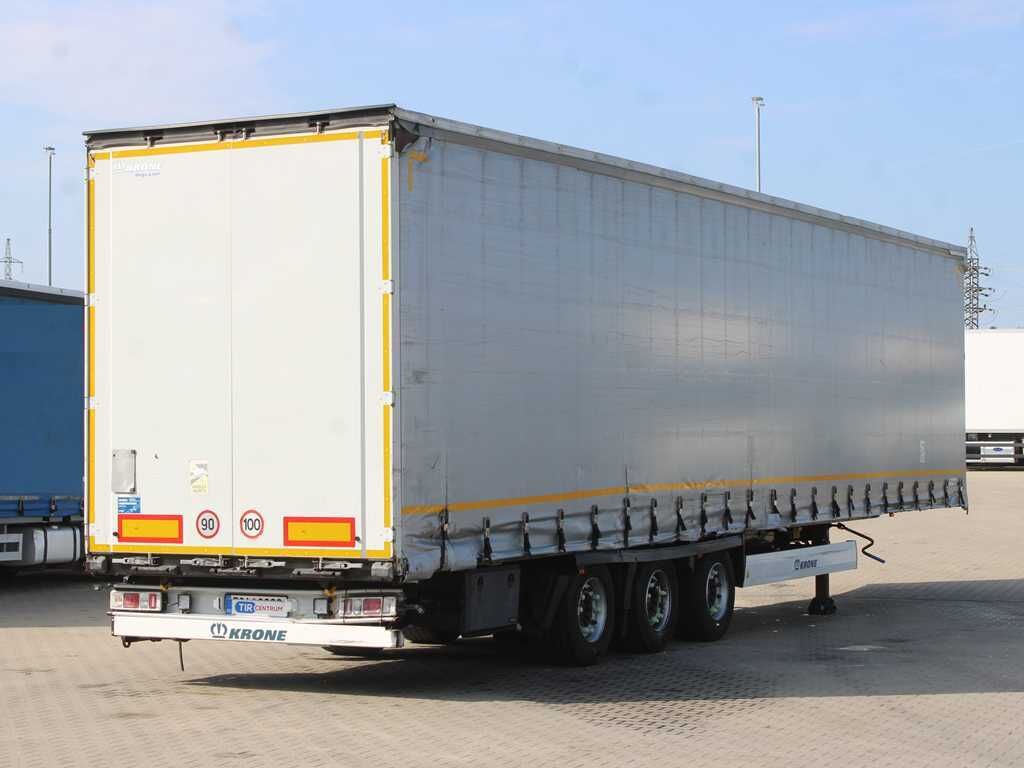 Krone SD, LOWDECK, LIFTING AXLE, MULTILOCK, SAF, LIFTING ROOF - Curtainsider semi-trailer: picture 4 Krone SD, LOWDECK, LIFTING AXLE, MULTILOCK, SAF, LIFTING ROOF - Curtainsider semi-trailer: picture 4