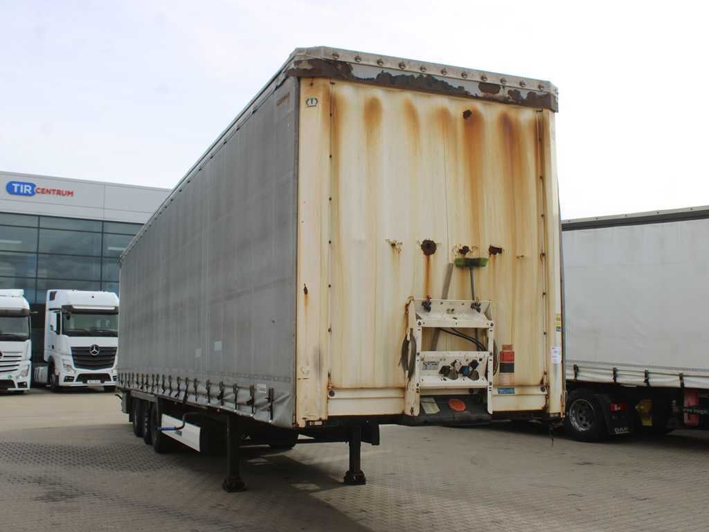 Krone SD, LOWDECK, MULTILOCK, LIFTING AXLE, LIFTING ROOF, SAF - Curtainsider semi-trailer: picture 3 Krone SD, LOWDECK, MULTILOCK, LIFTING AXLE, LIFTING ROOF, SAF - Curtainsider semi-trailer: picture 3