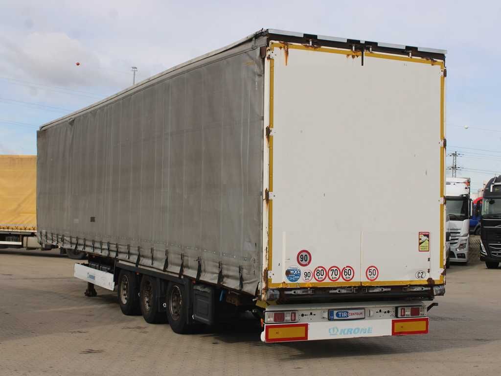 Krone SD, LOWDECK, MULTILOCK, LIFTING AXLE, LIFTING ROOF, SAF - Curtainsider semi-trailer: picture 5 Krone SD, LOWDECK, MULTILOCK, LIFTING AXLE, LIFTING ROOF, SAF - Curtainsider semi-trailer: picture 5