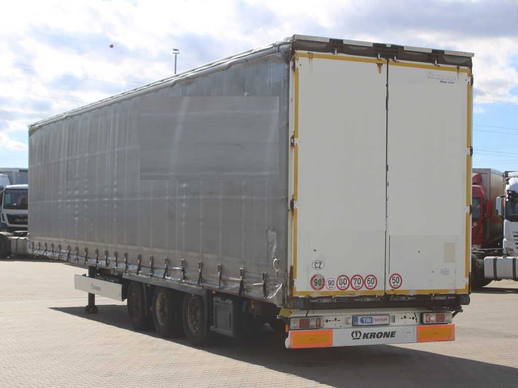 Krone SD, SAF, LOWDECK, MULTILOCK, LIFTING AXLE, LIFTING ROOF - Curtainsider semi-trailer: picture 5 Krone SD, SAF, LOWDECK, MULTILOCK, LIFTING AXLE, LIFTING ROOF - Curtainsider semi-trailer: picture 5